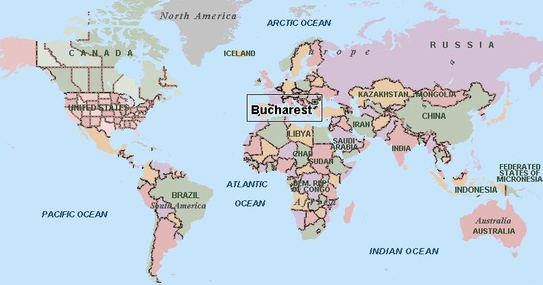 Карта бухарестського миру