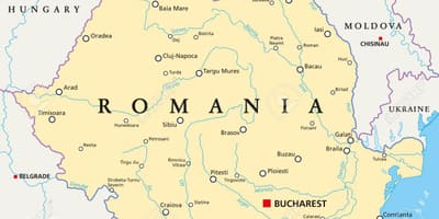 Карта Бухарест, Румунія