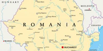 Карта Бухарест, Румунія