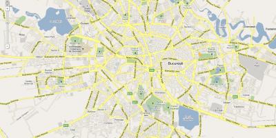 Карта міста bucuresti, Румунія